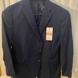 Navy Blue Stafford Blazer Classic Fit